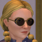 Vintage Driving glasses - Female